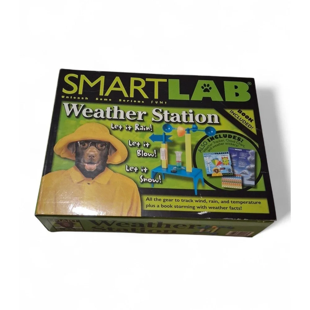 SMART LAB Weather Station.‎ All the gear to track wind, rain and temperature.